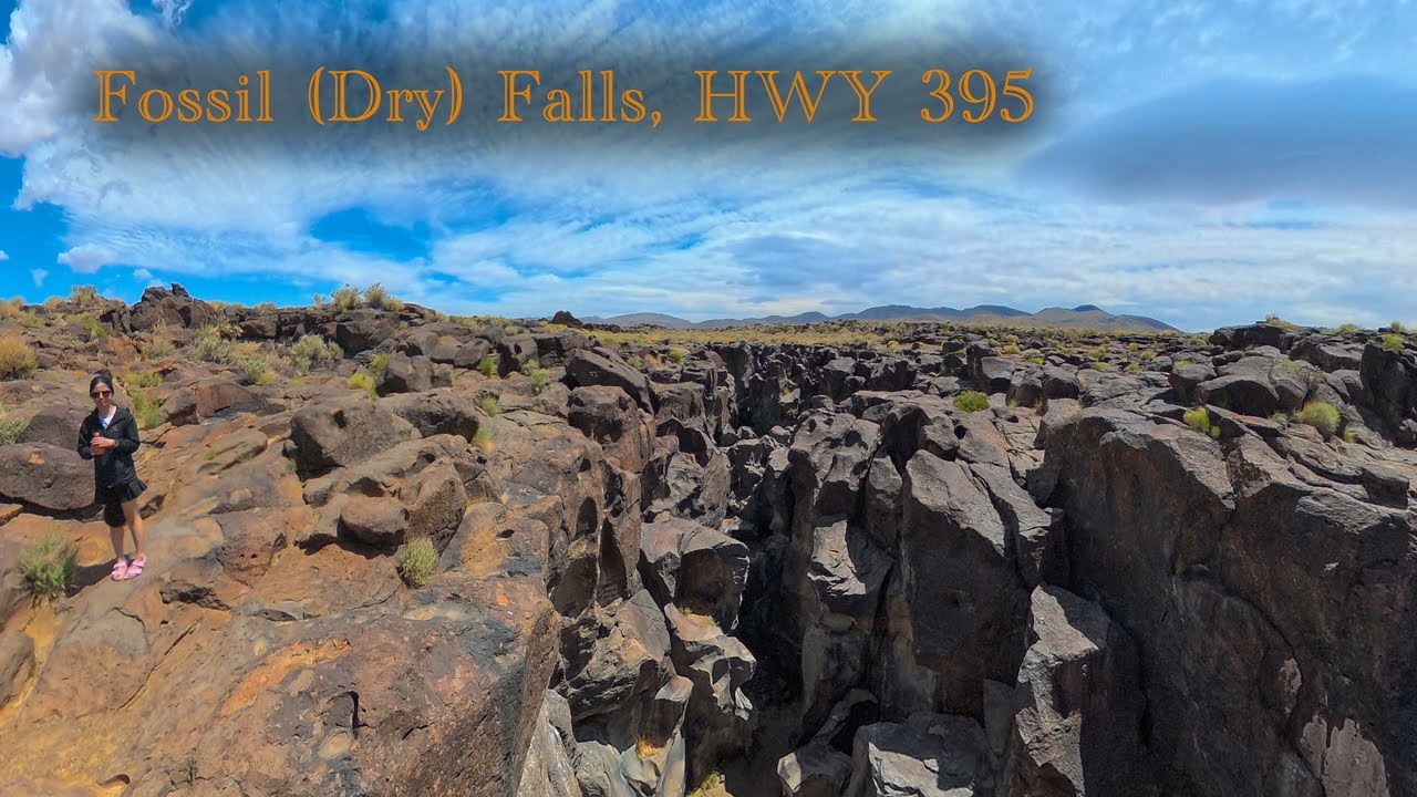 GEOLOGICAL MARVEL: Volcanic Riverbed Hike | Fossil Falls Eastern Sierra 360° Experience