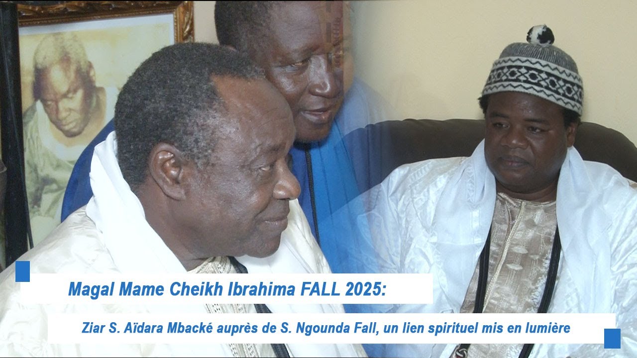 Ziar S  Aïdara Mbacké auprès de S  Ngounda Fall, un lien spirituel mis en lumière