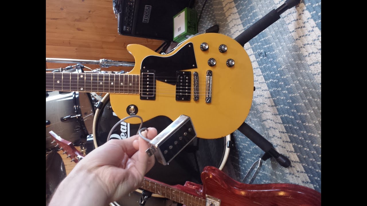 How to wire a P94 with a Humbucker