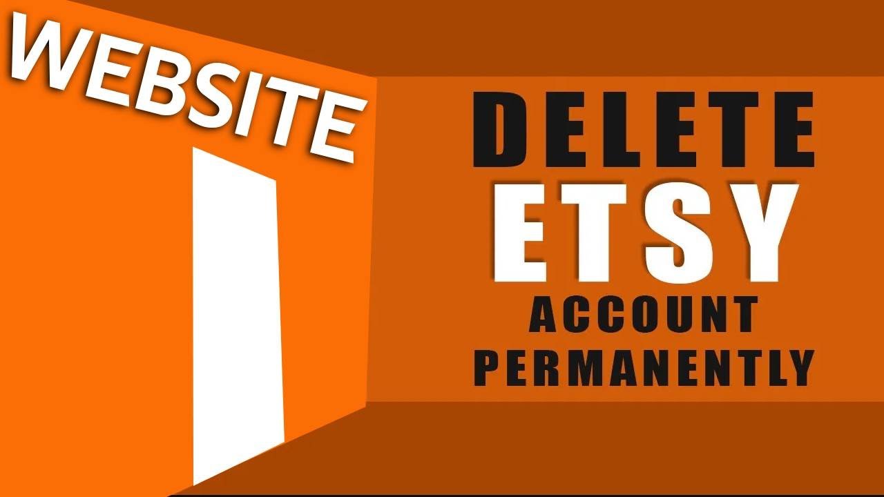 Delete Etsy Account Permanently  ( English ) 2022