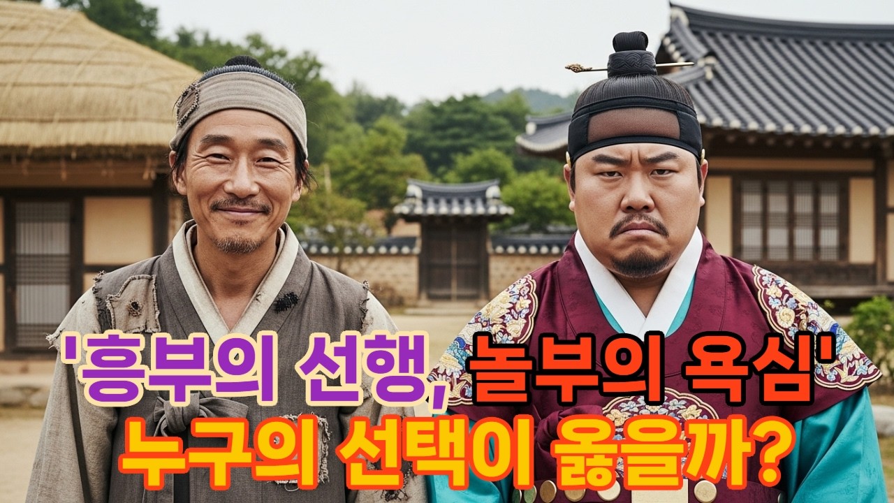 흥부와 놀부에게 배워 한국의 K-나눔을 실천해보자 #시니어사연소개_공감#시니어사연소개#흥부와놀부#나눔실천#시니어사연소개#한국의전래동화