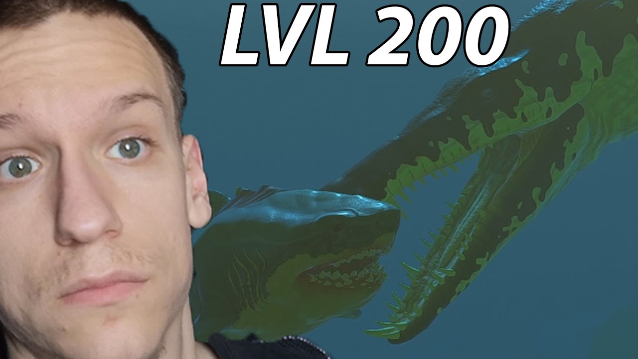 LVL 200 POŠAST PROTI MEGALODOMU | Feed and Grow Fish
