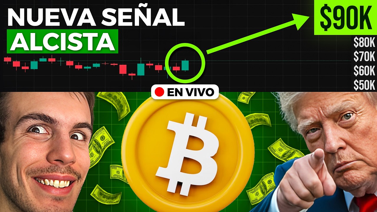 SEÑAL MEGA ALCISTA EN BITCOIN ¿A 90K EN ABRIL??