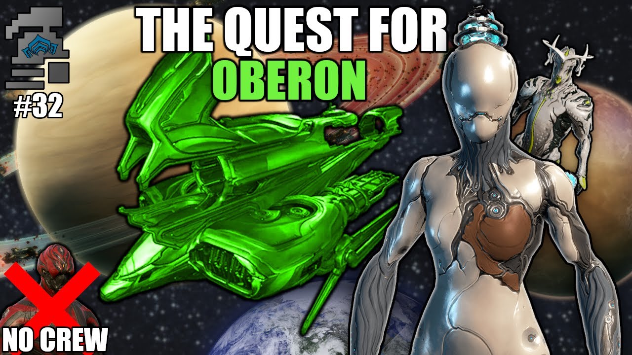 WARFRAME IRON MAN EP 32 - THE HUSTLE TO GET OBERON BEFORE HE IS REWORKED (forced to play railjack)