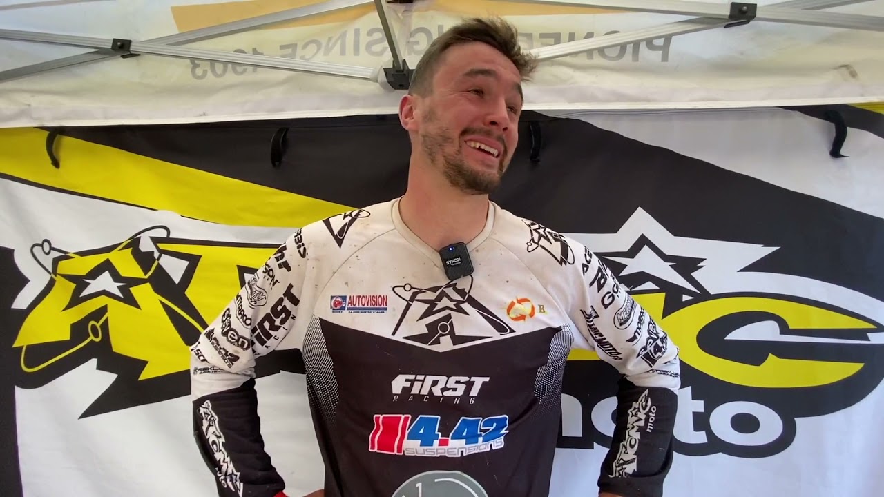 Alexis Beaud pilote Atomic, Enduro Gp France Langeac