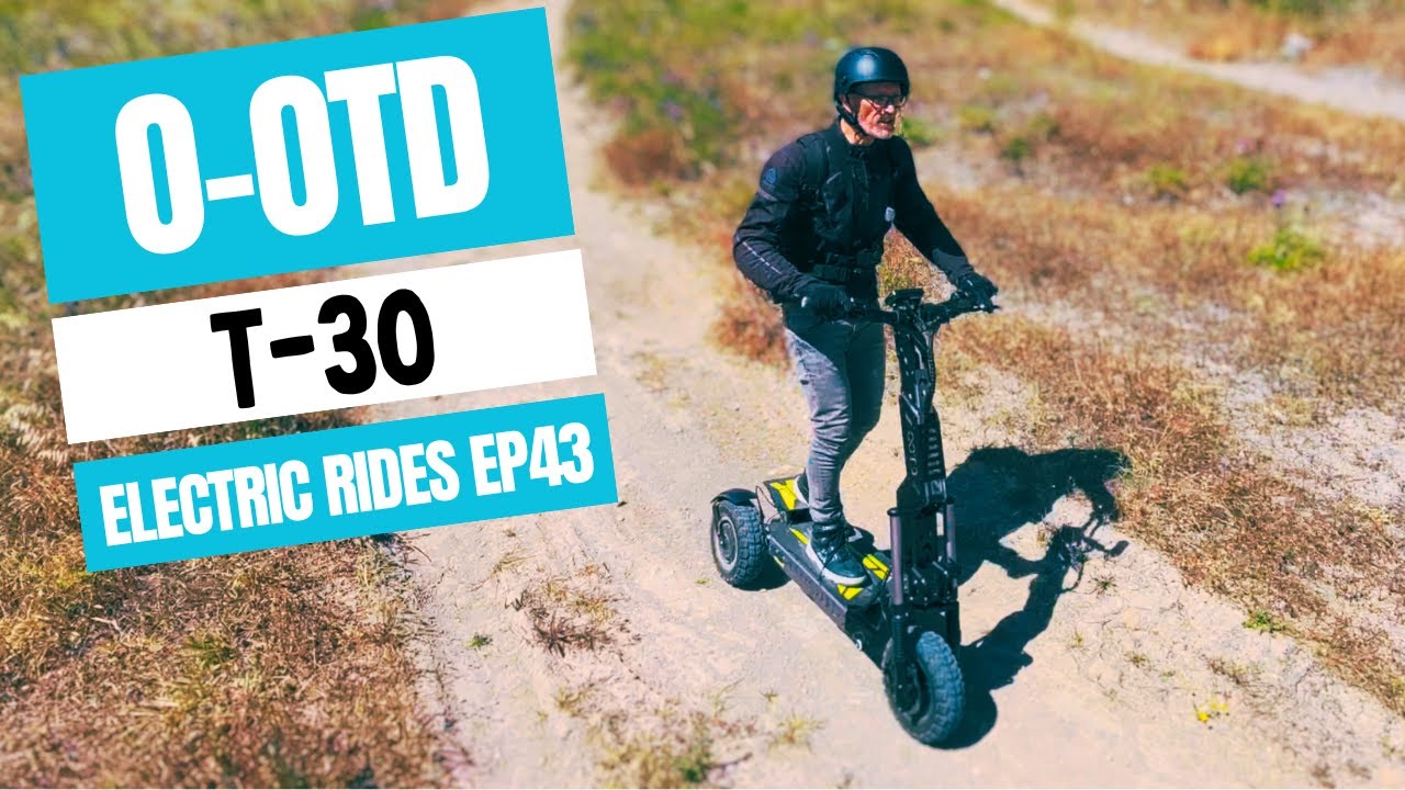 🛴🛞  O-OTD T30 | E-scooter com 3 RODAS! O DESAFIO no OFF-ROAD foi REAL! 💥