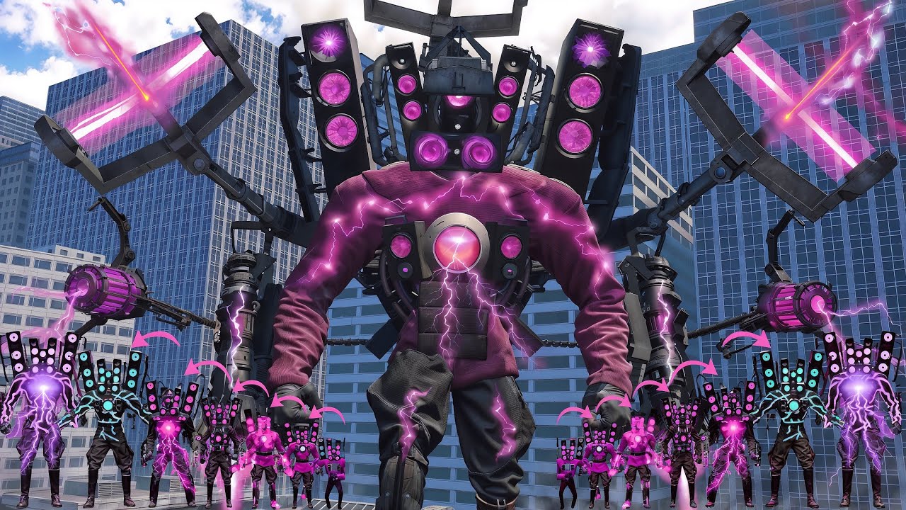 ASTRO SPEAKERMAN 1-78 VS ALL TITAN CAMERANMAN BOSSES VS MUTANT SKIBIDI TOILET IN GARRY'S MOD