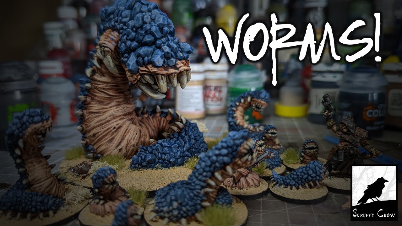 KILLER ROCK WORMS! - Imitation of Life Miniatures