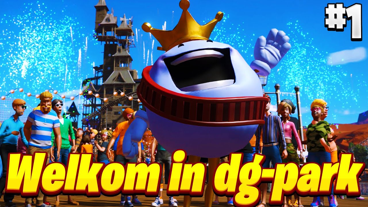Welkom in DG Park! | Planet Coaster Console Edition #1 PS5
