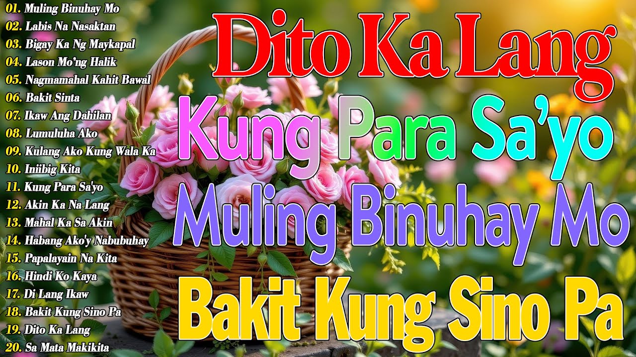 Sabi Mo Ako Lamang 💖 Bagong Pamatay Puso || Tagos Sa Puso 70s 80s 90s || Best Of OPM Love Songs 2026