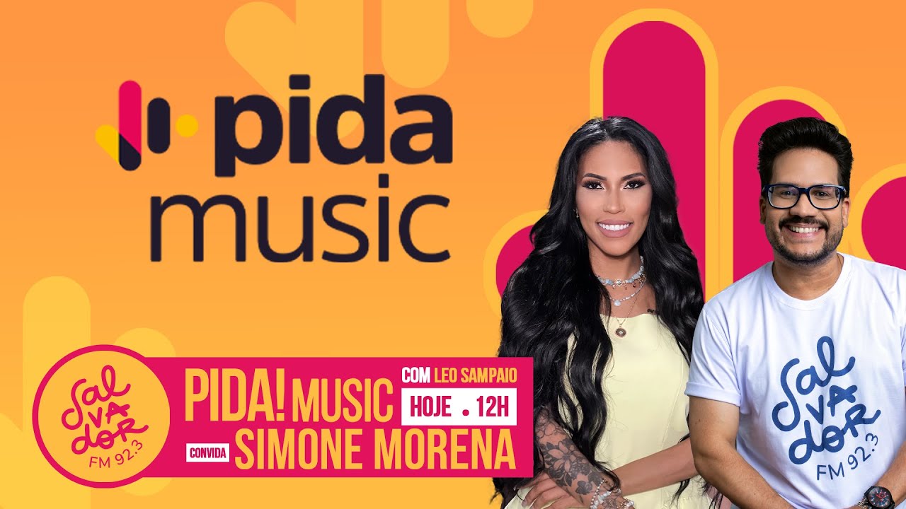 Simone Morena | Pida! Music com Leo Sampaio (10/11/2025) - Salvador FM