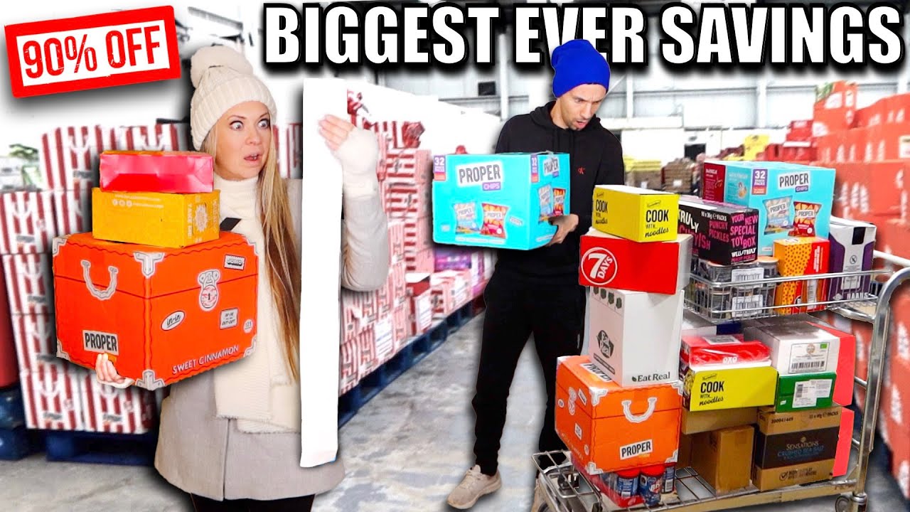 SHOPPING AT THE UK'S CHEAPEST DISCOUNT WAREHOUSE! Huge money savings Rogers wholesale discount store