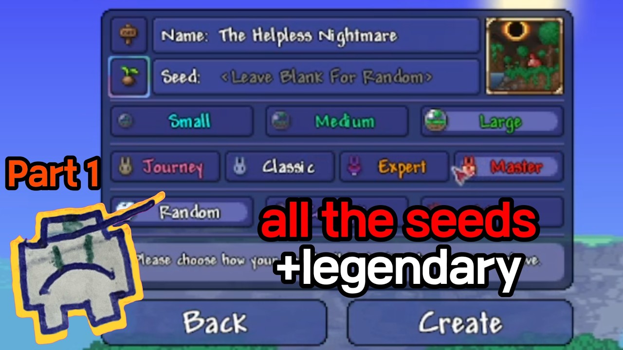the ACTUAL TRUE HARDEST SEED