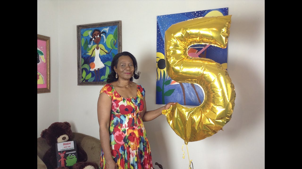 Learning Math with Ms. Jacque / The Number 5/Virtual Lesson #1  at Ms. Gussie's Place