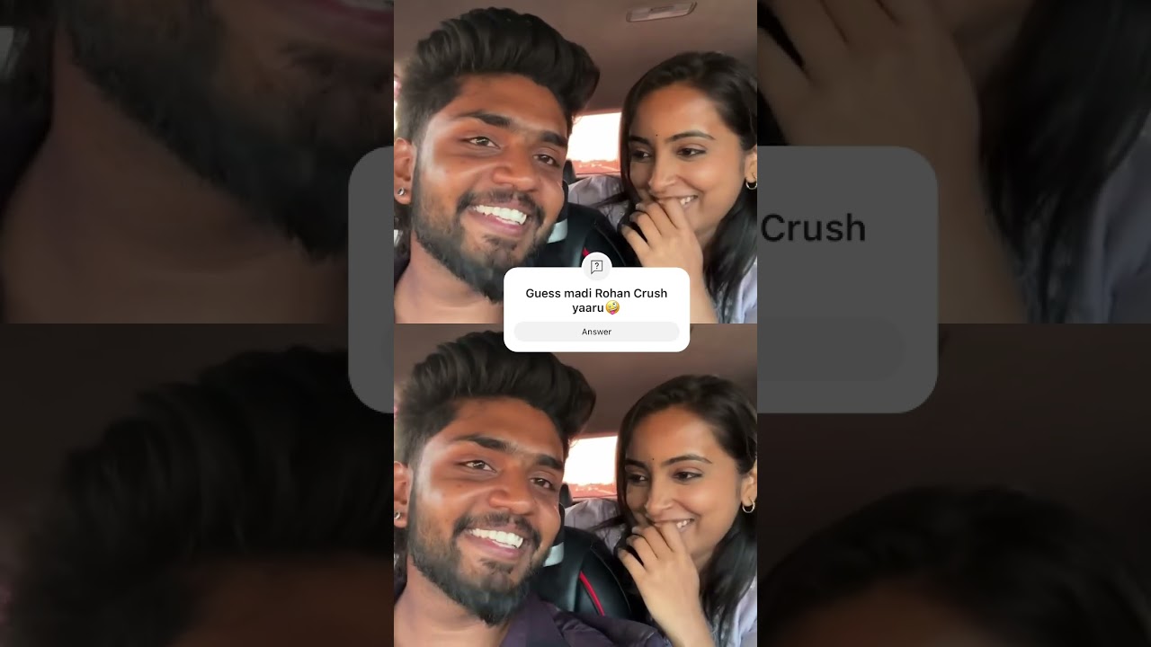 Guess 🤪 @rockingstarrohan30  crush yaru comment madi #aashikagowda #kannadacontentcreator