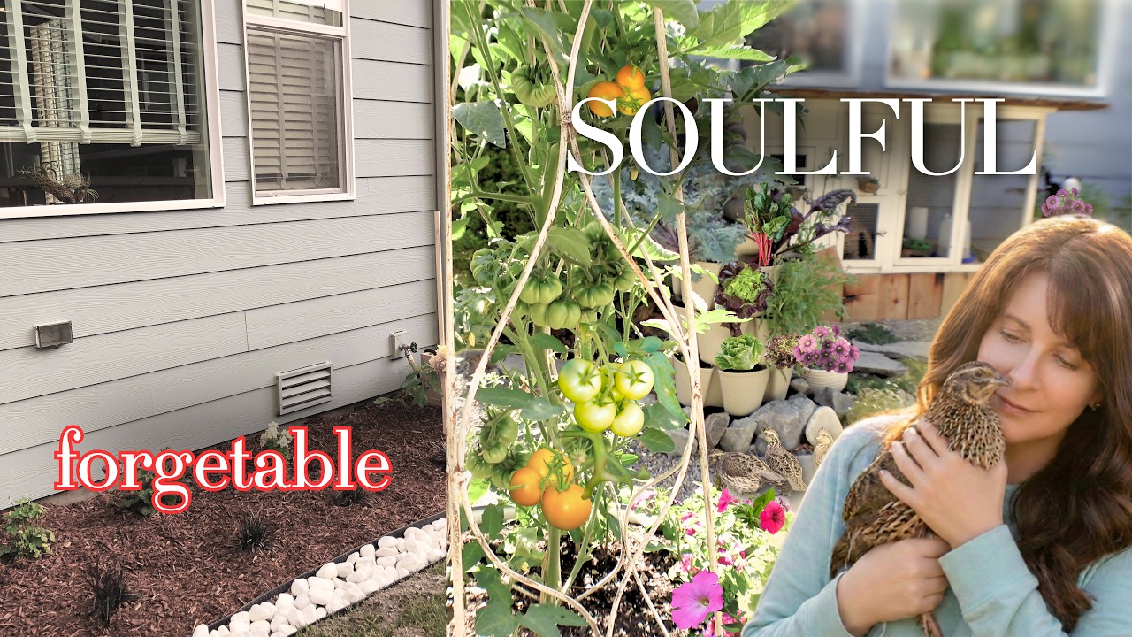 Sharing My DIY Secret:  Small Garden Makeover
