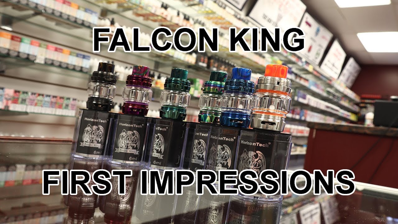FIRST IMPRESSIONS - HORIZONTECH FALCON KING - Awesome Sauce Vapor Reviews