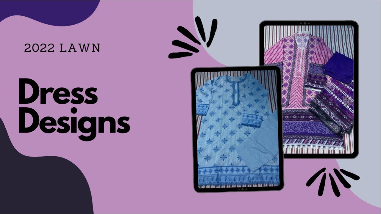 Latest Lawn dress design ideas 2022 for girls-Lawn shirt design 2022 in Pakistan