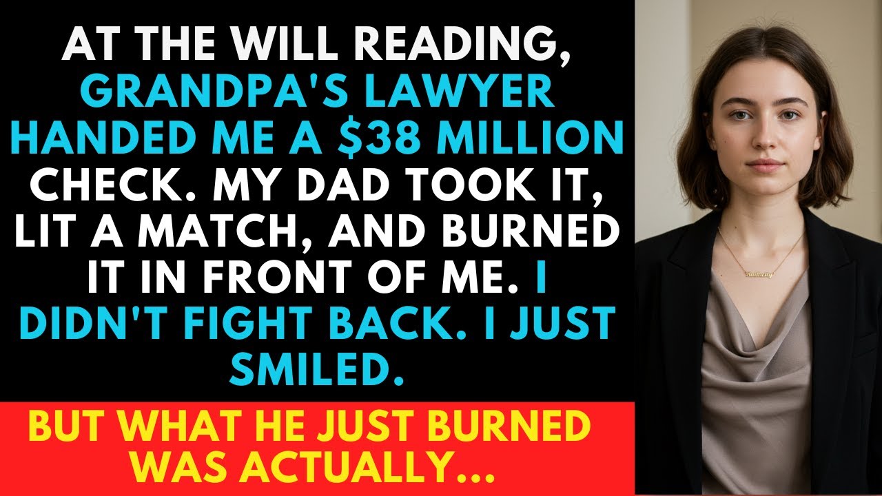 $38 Million Inheritance Burned: My Dad's Betrayal, My Secret Smile (Family Drama & Legacy)