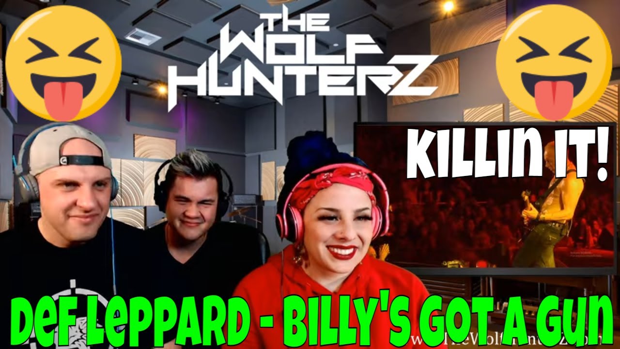 Def Leppard: Billy's Got A Gun выходит в Вегас | THE WOLF HUNTERZ Реакция Джона Трэвиса и Сьюзи