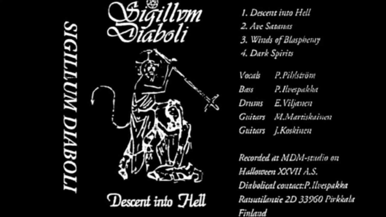 Sigillum Diaboli [FIN] [Black/Death] 1992 - Descent into Hell (Full Demo)