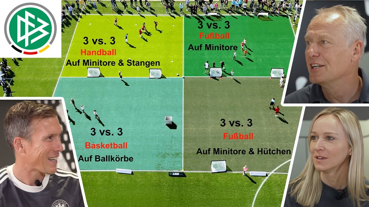 Die Schule des Kleinfeldfu&szlig;balls &ndash; mit Christian Streich, Turid Knaak und Hannes Wolf