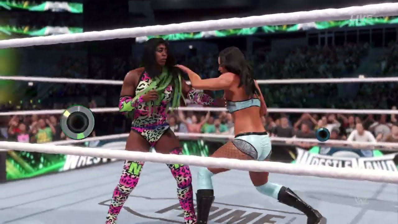 WWE 2K25 PS4 Pro - Kiana James vs. Naomi