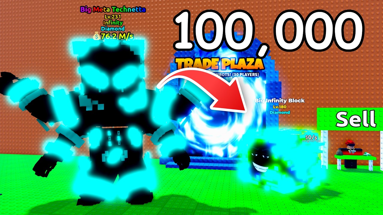 I Traded 100,000 Tokens To Get RICH In Roblox Escape Tsunami For Brainrots!