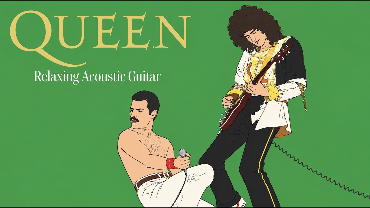 Queen Greatest Hits | Acoustic Guitar Covers | Music for Relaxing, Studying, Working