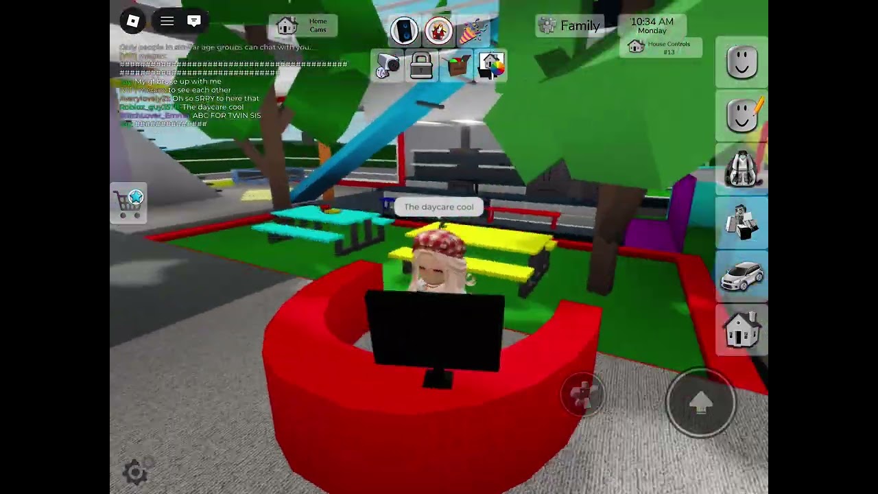 Playing some Roblox Brookhaven