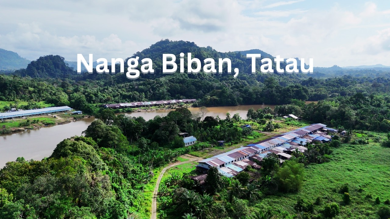 Kampung love, mandi & BBQ - Nanga Biban, Tatau