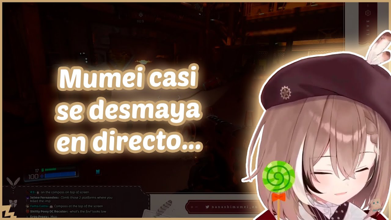 Mumei Casi Se Desmaya En Directo... [Hololive | Sub Espa&ntilde;ol]
