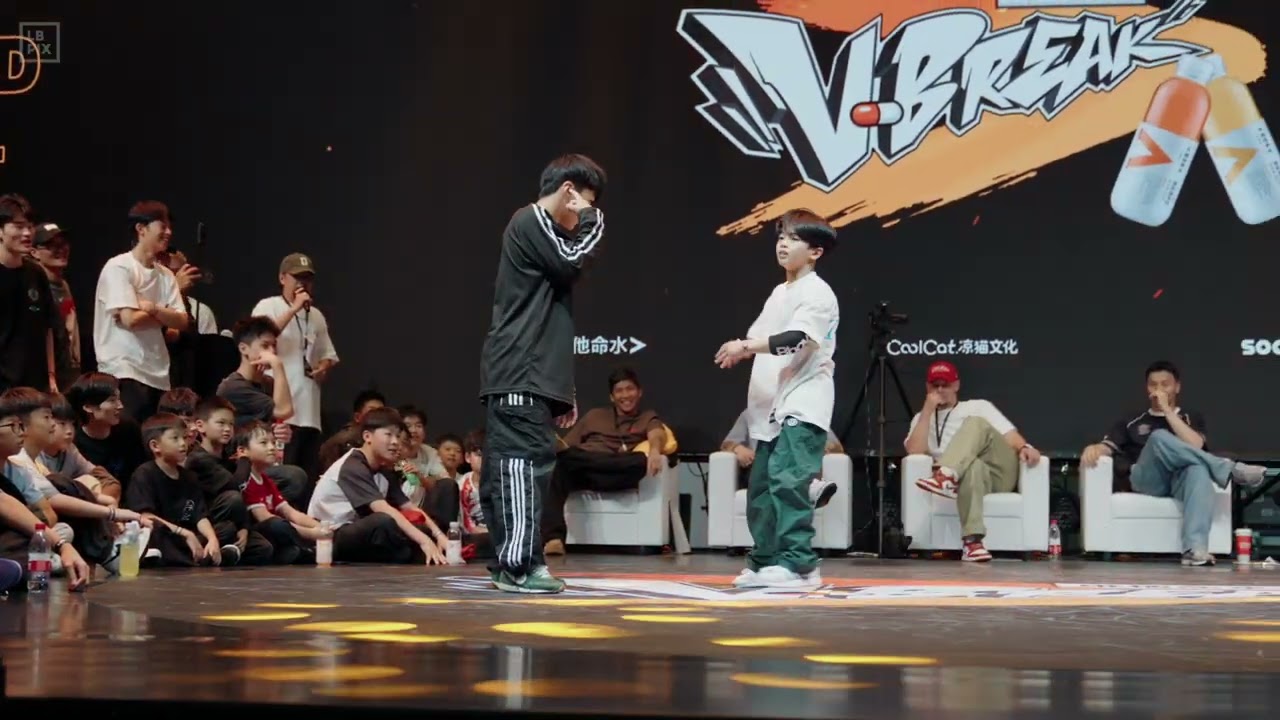 2 MUCH vs 李勇秋｜U15 TOP-16 @ V-BREAK DANCE BATTLE vol.3 World Final｜LB-PIX