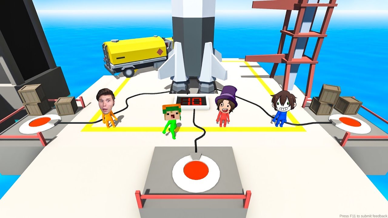 Vier YOUTUBER starten eine RAKETE