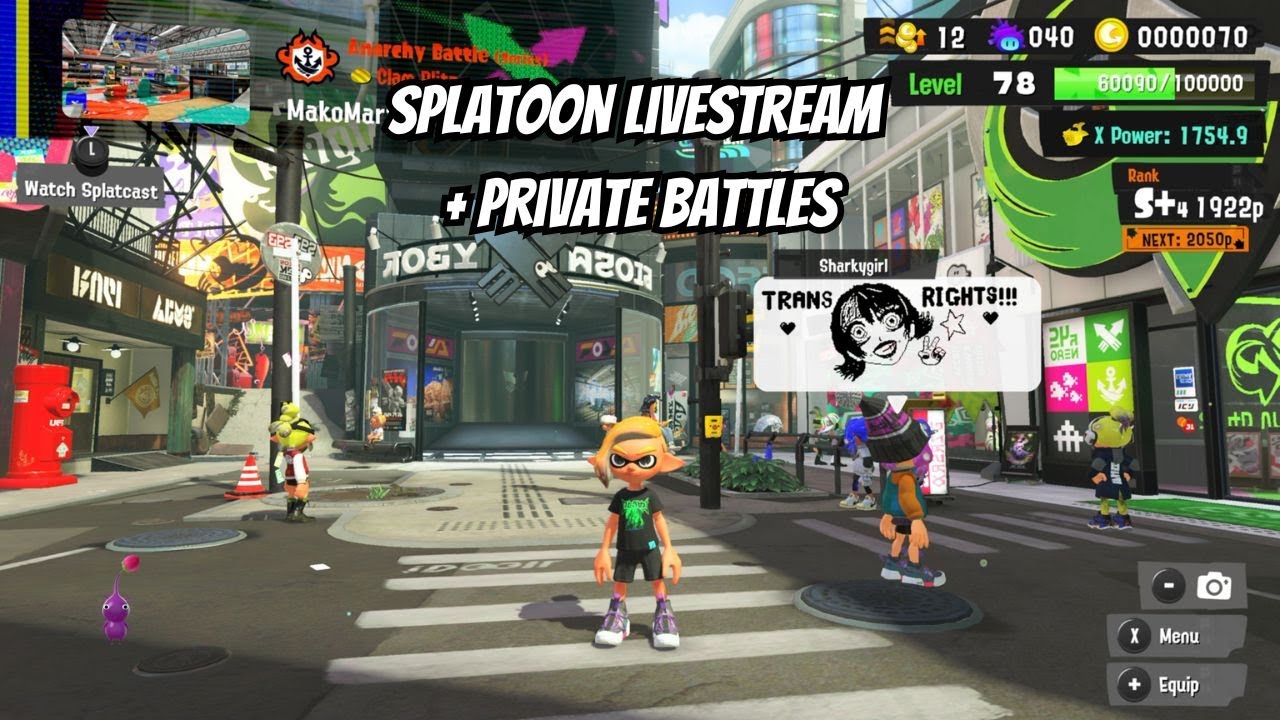 Splatoon Livestream
