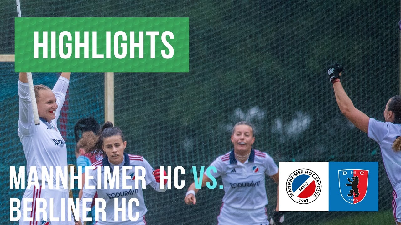 Highlights Damen: Mannheimer HC vs. Berliner HC