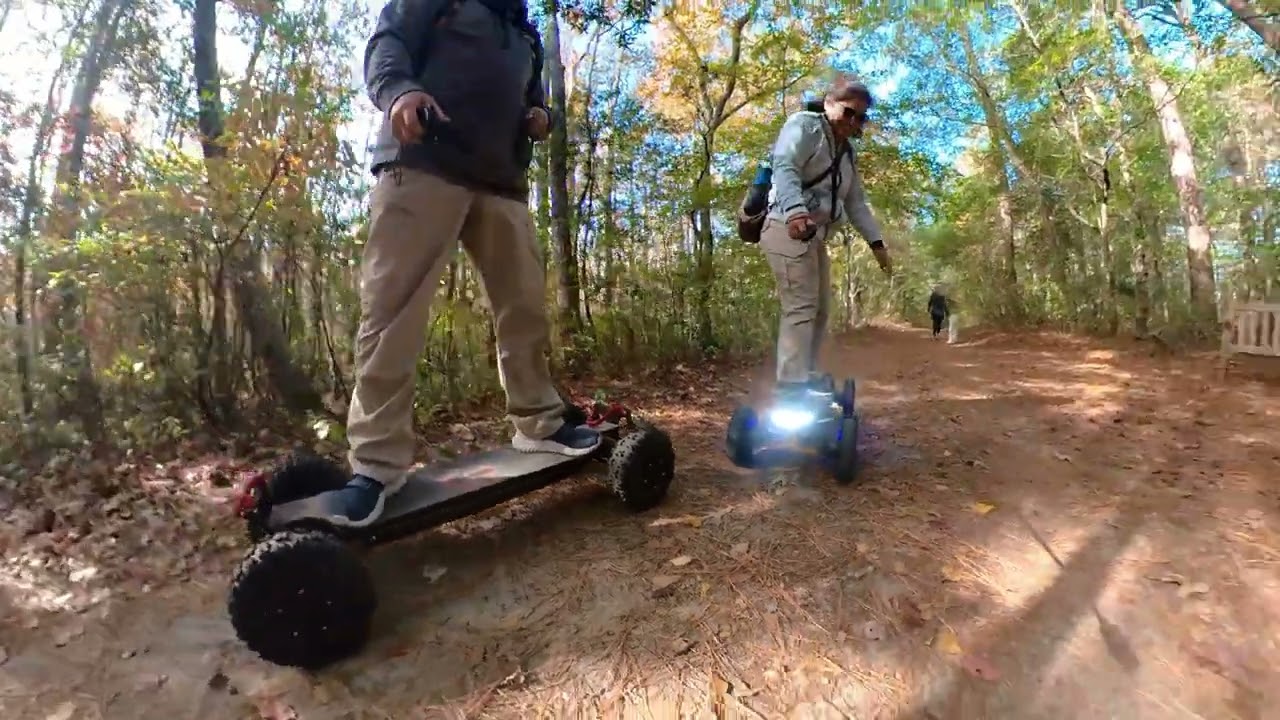 wife's ecomobl m24 with new 10-in pneumatic tires