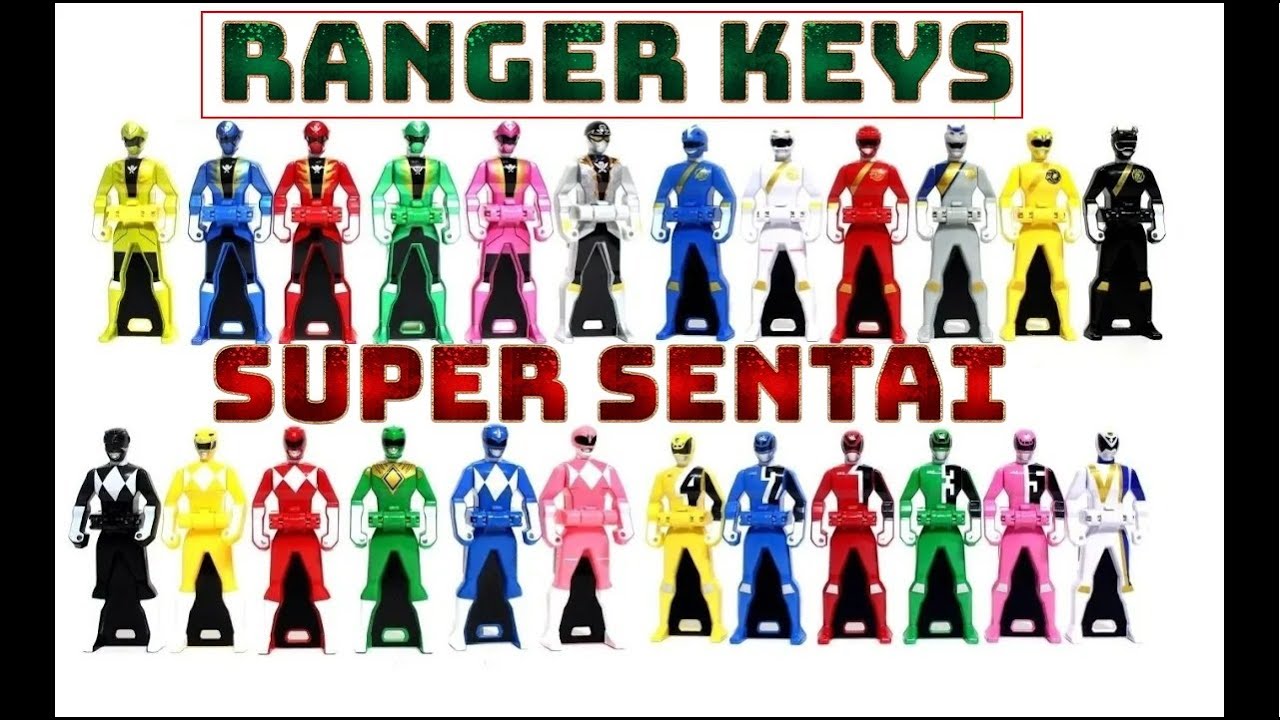 Ranger Keys super sentai