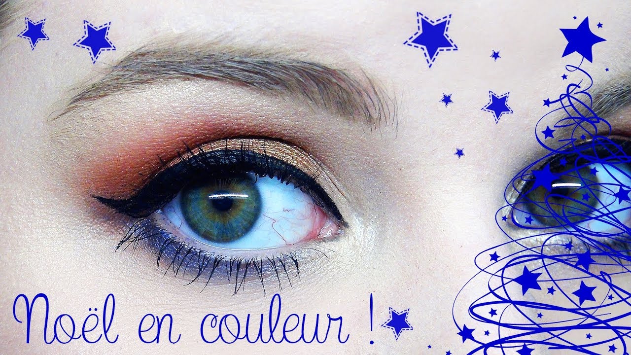 Noël haut en couleur ! (Tutoriel maquillage)