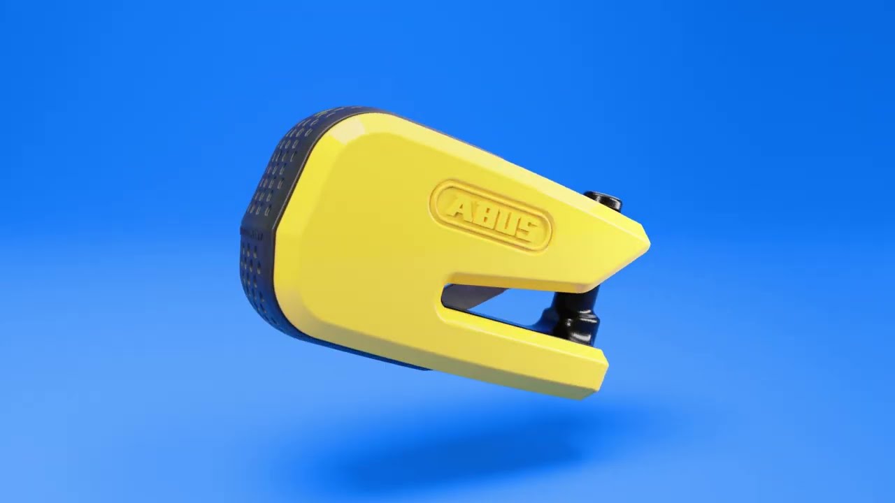 Smartes Bremsscheibenschloss mit Alarm | Motorradschloss GRANIT&trade; Detecto One 8078 von ABUS