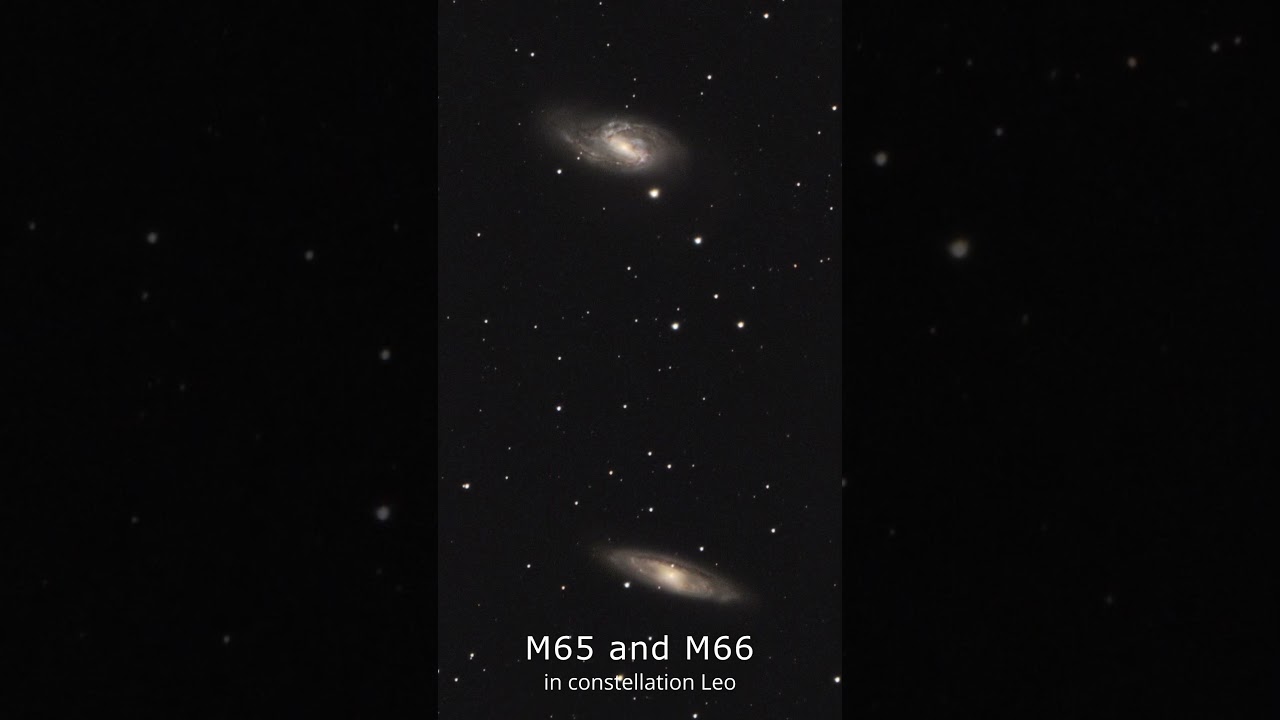 The galaxies M65/M66  #astronomy