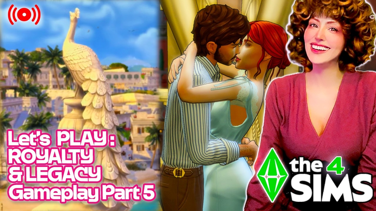 🍭LONG STREAM🌈Let's PLAY: Royalty & Legacy Gameplay P.5+Games🦄🍭 #thesims4  @TheSims #sims4build