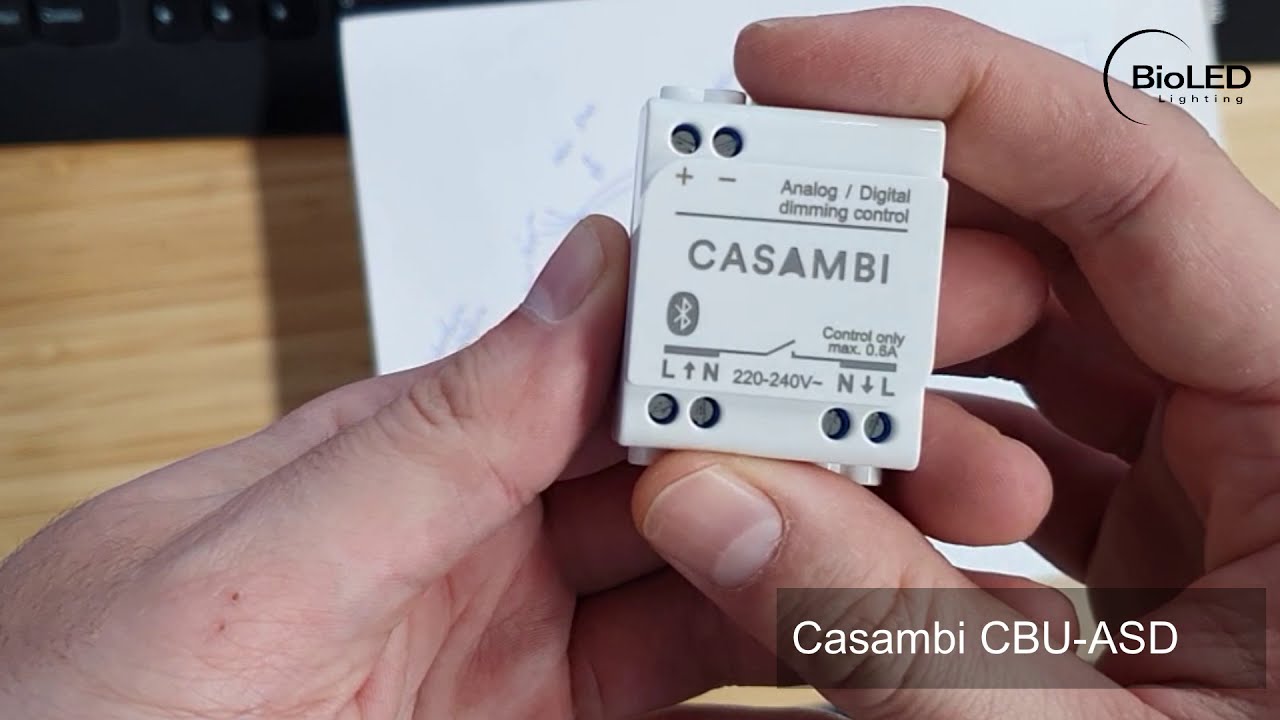 Como conectar Casambi para regular LED Bioled para horticultura