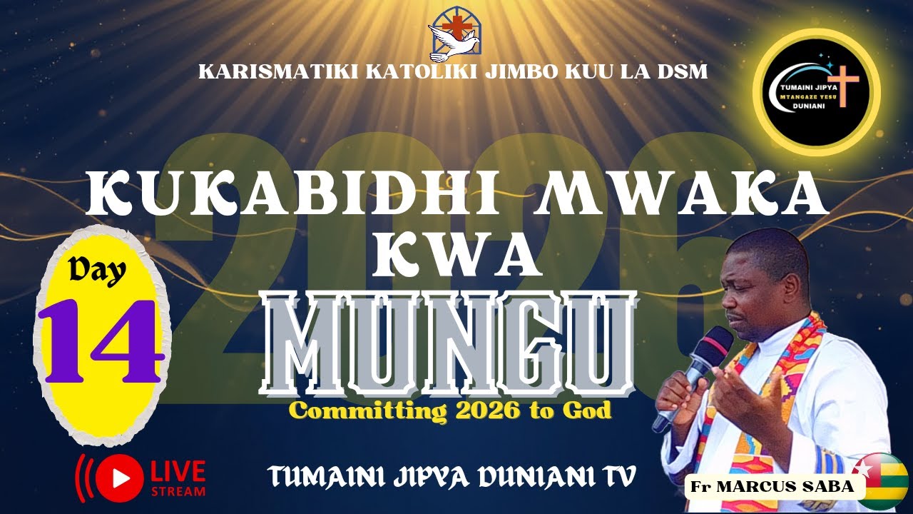 Day 14: KUZALIWA MARA YA PILI NI NINI? || MWAKA WA KUTENDA MAMBO MAKUU || Fr. MARCUS SABA