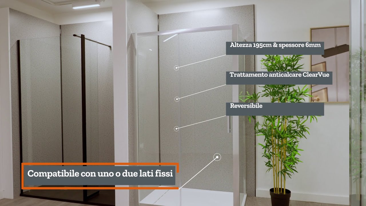 Porta doccia Renu by Iperceramica Wellness