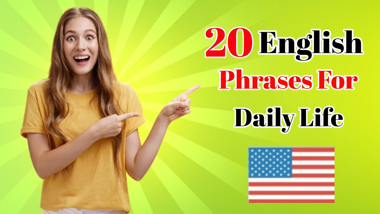 20 English Phrases for Daily Life | Speak English Confidently Every Day