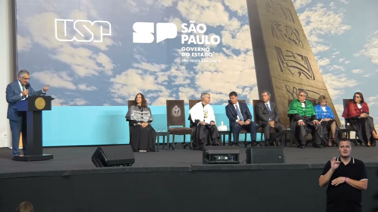 Discurso de Vahan Agopyan na Cerimînia de posse do novo Reitor da USP 2026-2030