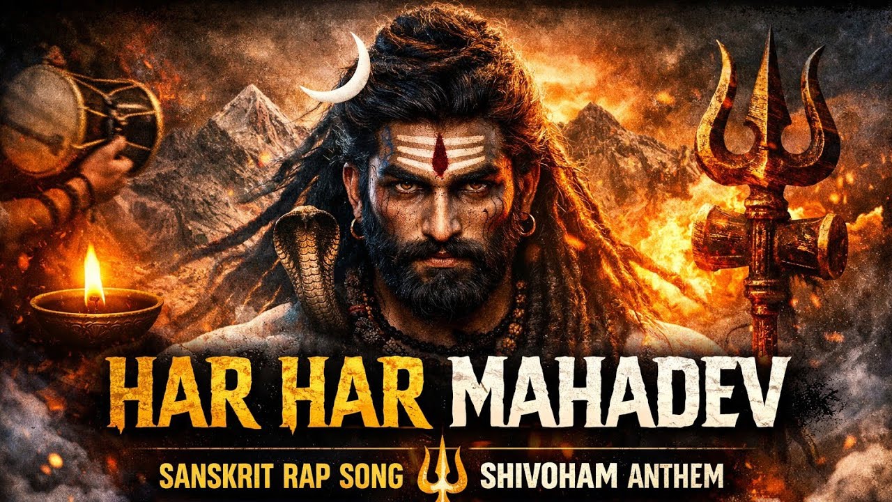 Har Har Mahadev 🔱 | Sanskrit Rap Song | Shivoham Anthem