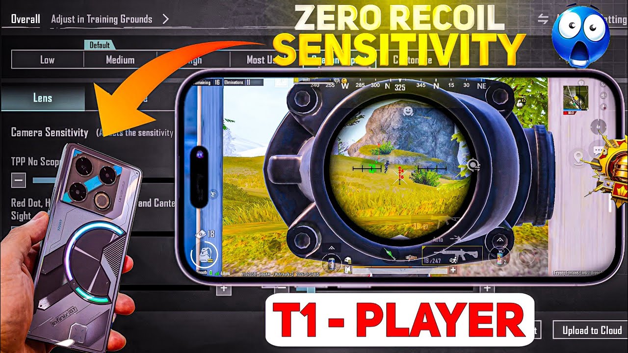 Infinix GT 20 Pro पर BGMI खेलो JAISE PRO! 😍 0% Recoil Code + Ultimate Guide 2026