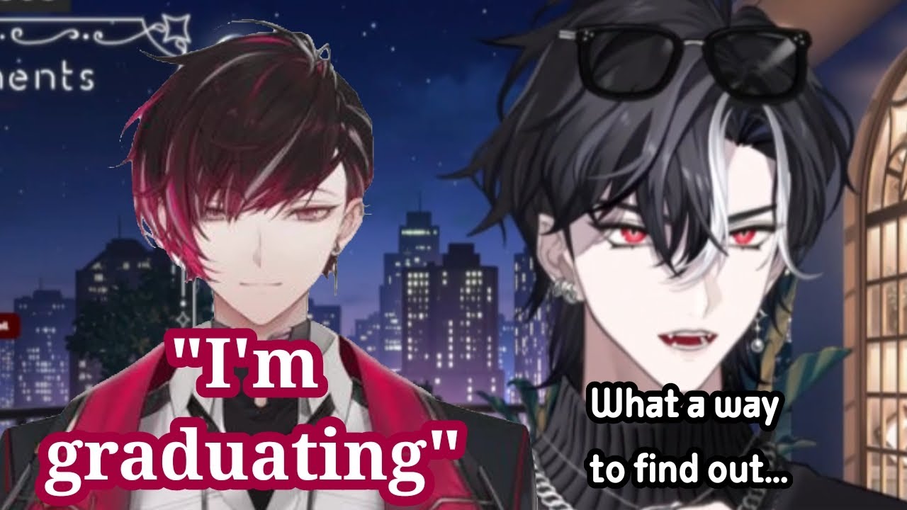 Ver told Lucien he's graduating.